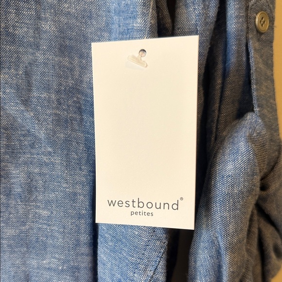 Westbound Chambray Button-Up Shirt - Picture 2 of 5